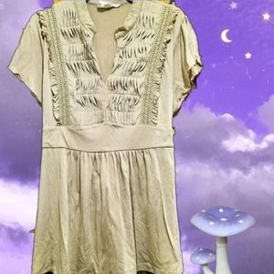 Y2k Fairycore Boho Blouse